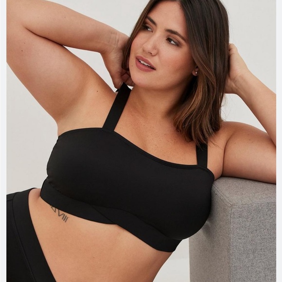 torrid Other - Torrid Unlined Microfiber Straight Neck Bralette